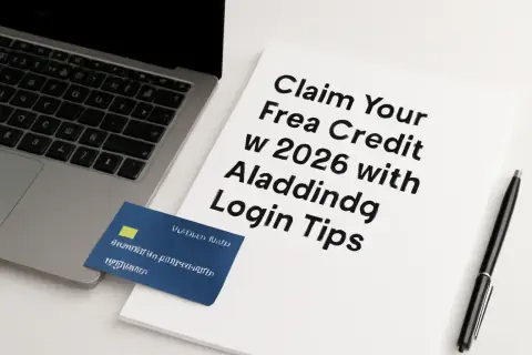 Claim Your Free Credit in 2026 with Aladdin99 Login Tips